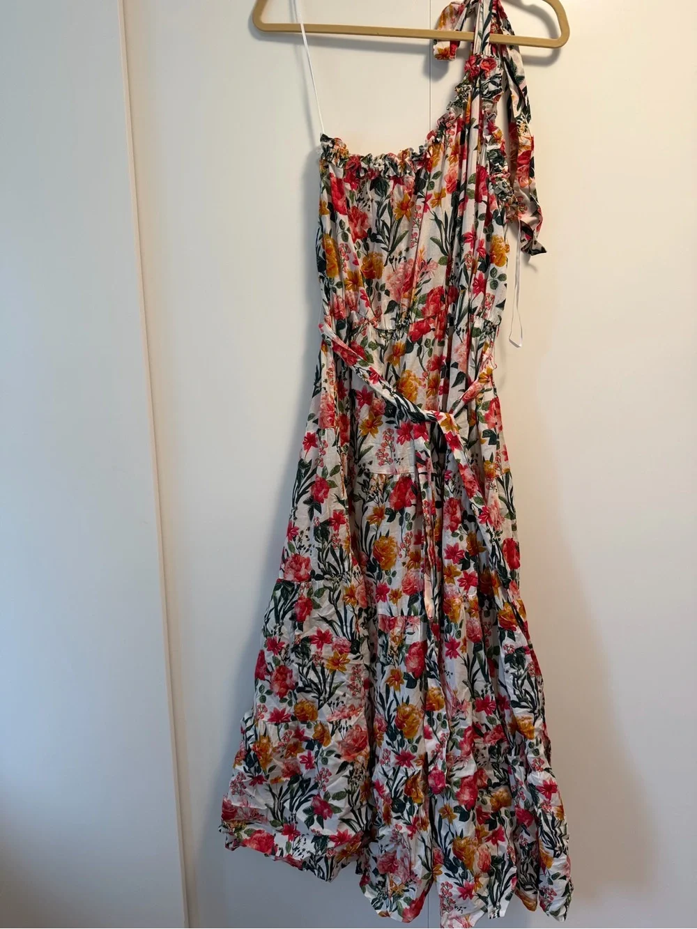 J. Crew one shoulder dress